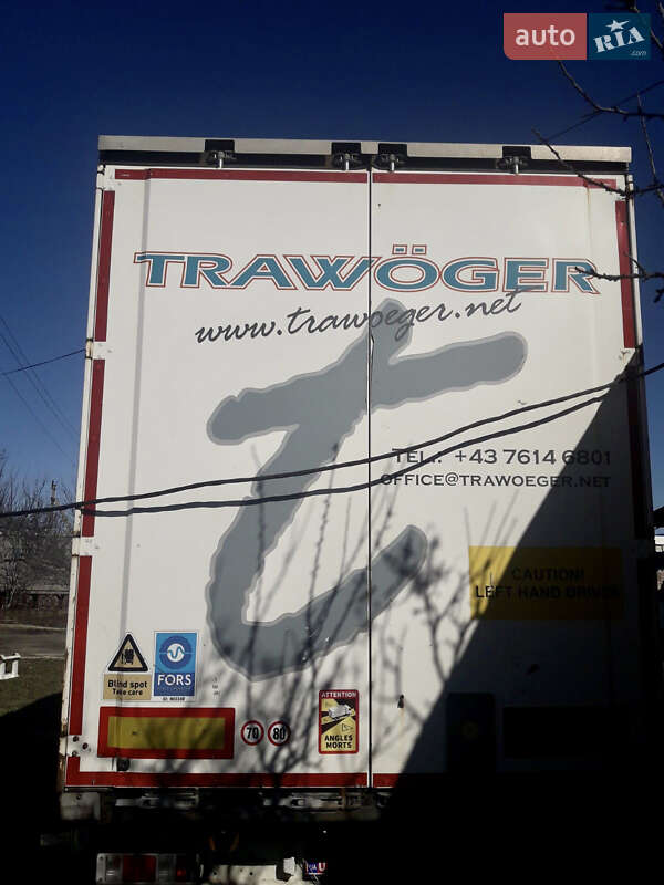 Тентованный борт (штора) - полуприцеп Krone SD 2015 в Кропивницком