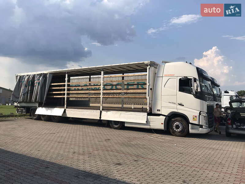 Тентованный борт (штора) - полуприцеп Krone SD 2015 в Кропивницком