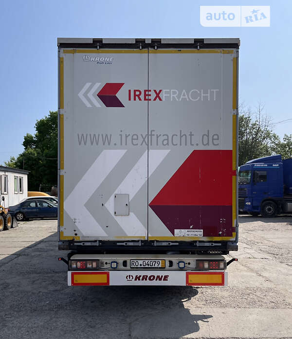 Тентованный борт (штора) - полуприцеп Krone SD 2013 в Львове
