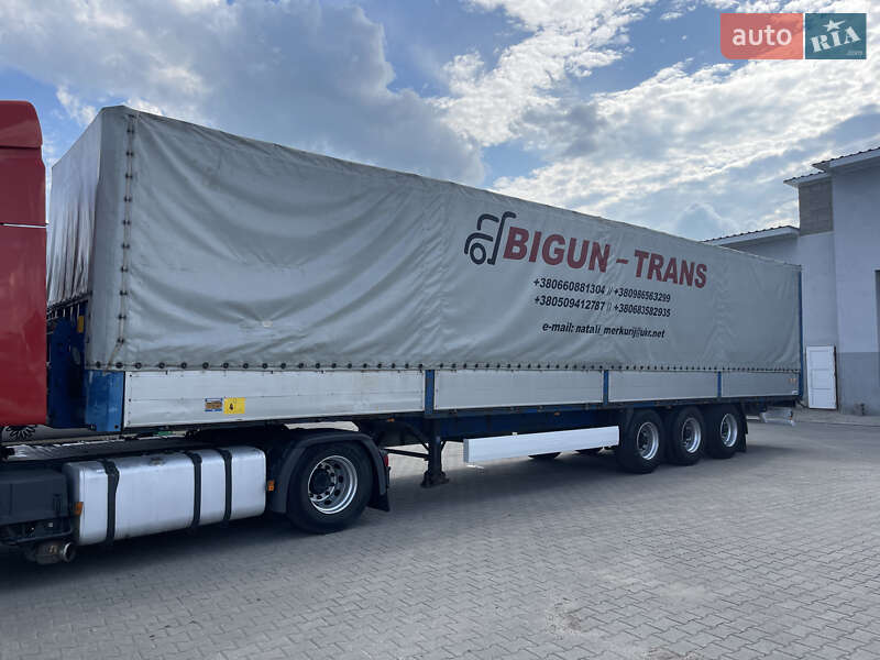 Тентованный борт (штора) - полуприцеп Krone SD 2008 в Сарнах фото 4 Тентованный борт (штора) - полуприцеп Krone SD 2008 в Сарнах