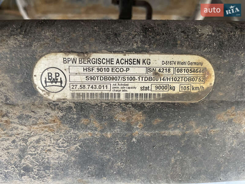 Тентованный борт (штора) - полуприцеп Krone SD 2008 в Сарнах фото 10 Тентованный борт (штора) - полуприцеп Krone SD 2008 в Сарнах