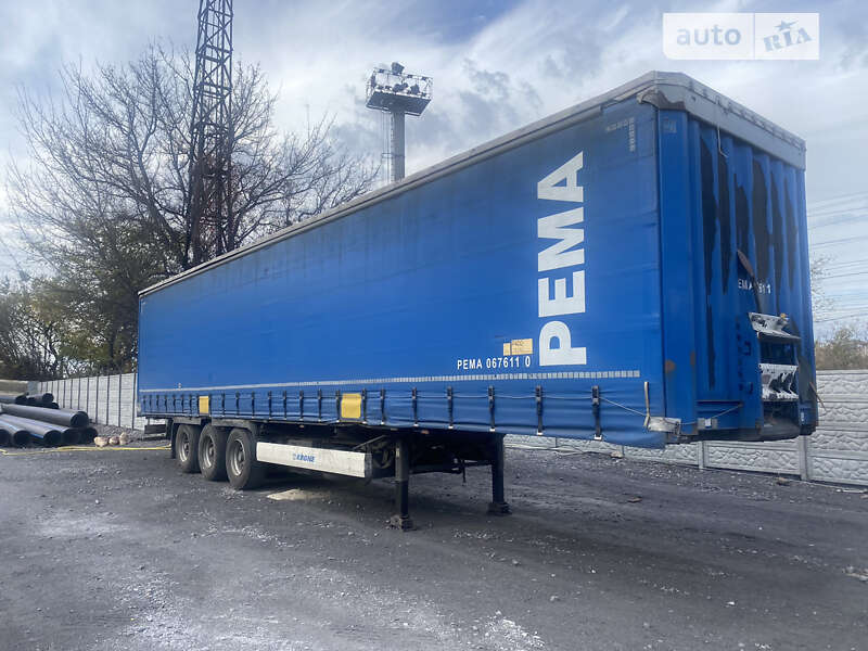 Тентований борт (штора) - напівпричіп Krone SD 2012 в Кам'янському