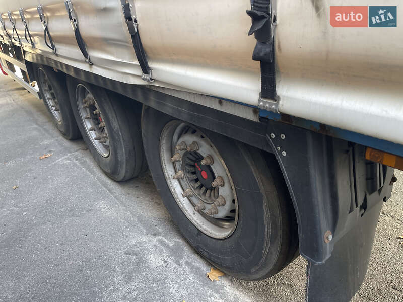 Тентованный борт (штора) - полуприцеп Krone SD 2013 в Березному