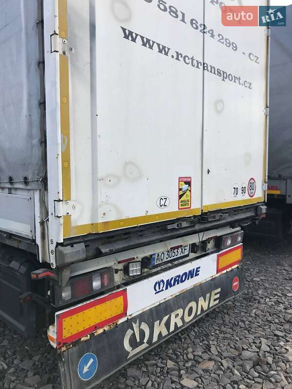 Тентованный борт (штора) - полуприцеп Krone SD 2013 в Мукачево