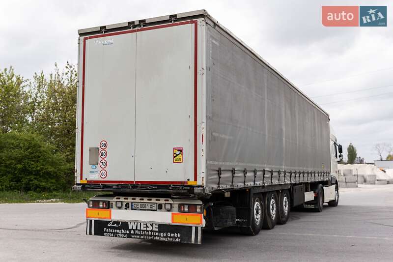 Тентованный борт (штора) - полуприцеп Krone SD 2013 в Тернополе