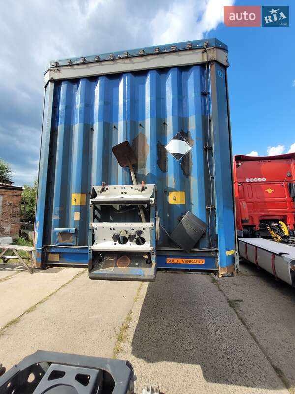 Тентованный борт (штора) - полуприцеп Krone SD 2011 в Харькове