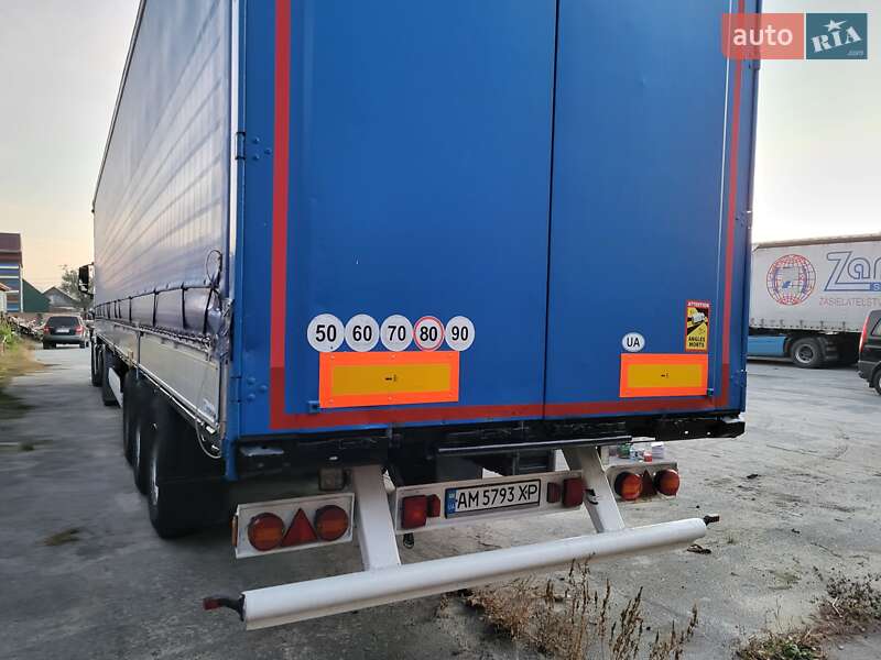 Бортовий напівпричіп Krone SD 2008 в Звягелі