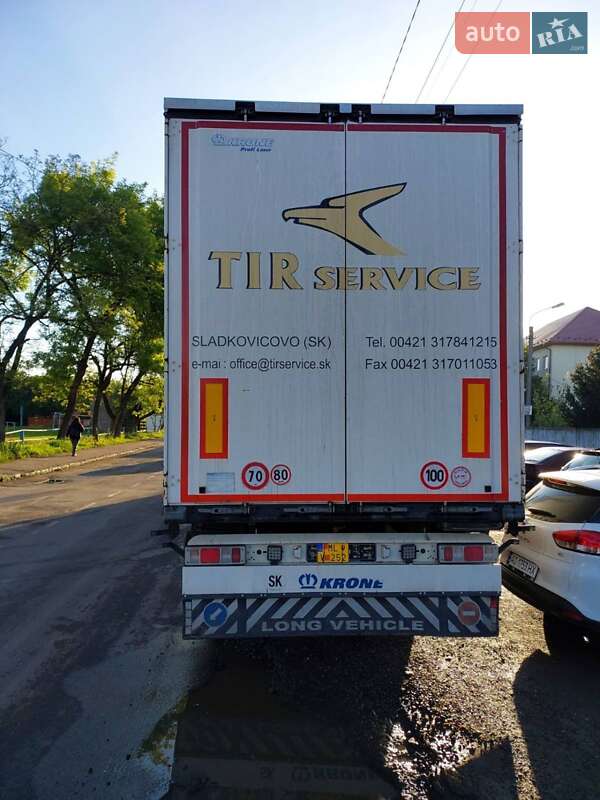 Бортовой полуприцеп Krone SD 2016 в Перечине фото 3 Бортовой полуприцеп Krone SD 2016 в Перечине