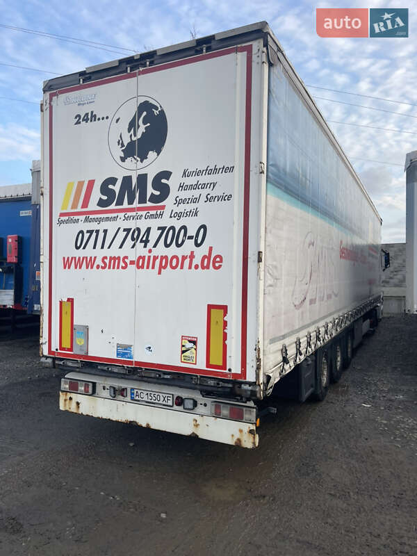 Тентованный борт (штора) - полуприцеп Krone SD 2014 в Луцке фото 2 Тентованный борт (штора) - полуприцеп Krone SD 2014 в Луцке