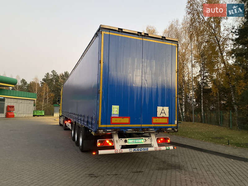 Тентованный борт (штора) - полуприцеп Krone SD 2015 в Луцке фото 8 Тентованный борт (штора) - полуприцеп Krone SD 2015 в Луцке