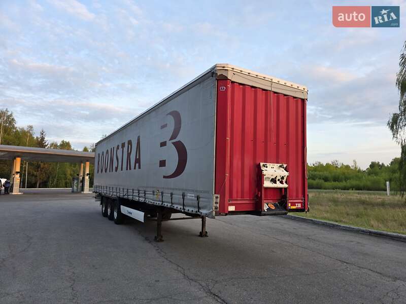 Тентованный борт (штора) - полуприцеп Krone SD 2014 в Ковеле