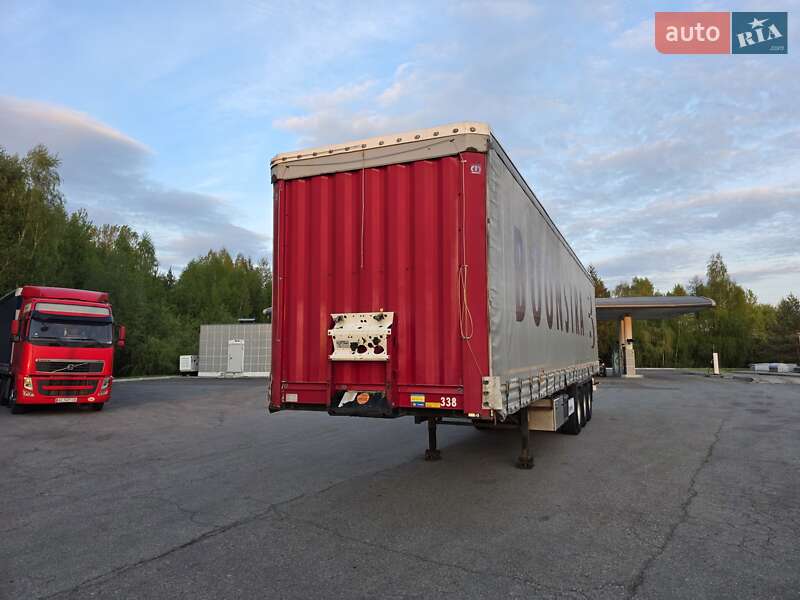 Тентованный борт (штора) - полуприцеп Krone SD 2014 в Ковеле