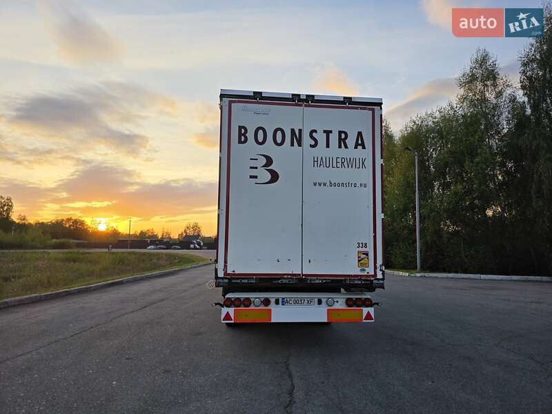 Тентованный борт (штора) - полуприцеп Krone SD 2014 в Ковеле