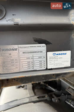 Бортовий напівпричіп Krone SD 2011 в 