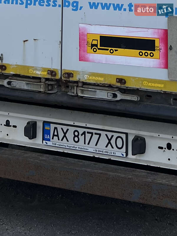 Тентованный борт (штора) - полуприцеп Krone SD 2012 в Киеве