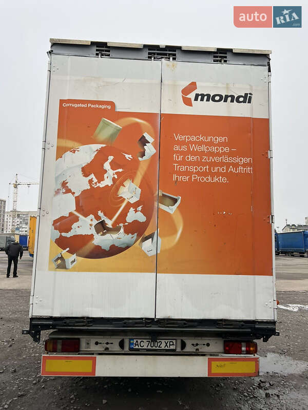 Тентованный борт (штора) - полуприцеп Krone SD 2011 в Ковеле фото 3 Тентованный борт (штора) - полуприцеп Krone SD 2011 в Ковеле