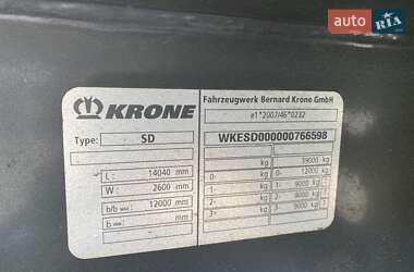 Рефрижератор полуприцеп Krone SD 2017 в Киеве