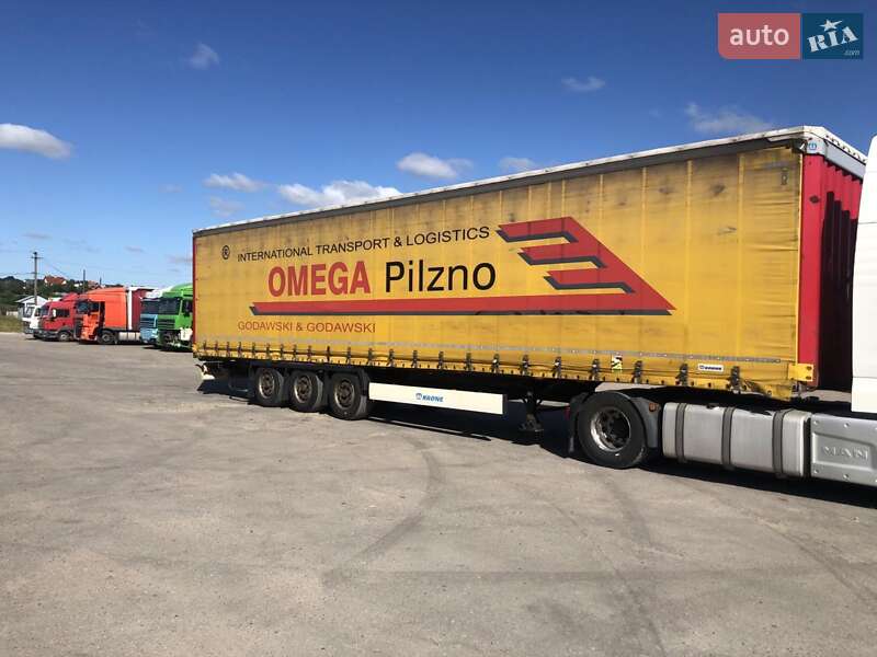 Тентованный борт (штора) - полуприцеп Krone SD 2015 в Львове фото 6 Тентованный борт (штора) - полуприцеп Krone SD 2015 в Львове