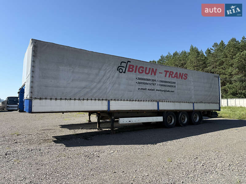 Бортовой полуприцеп Krone SD 2007 в 