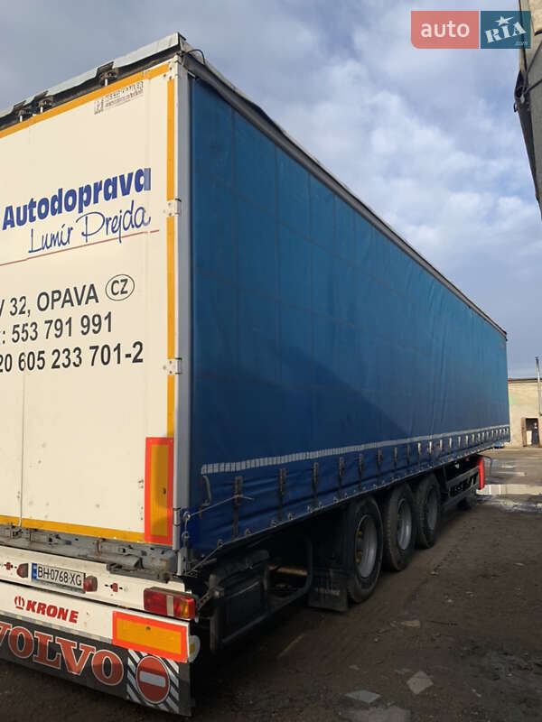 Тентований борт (штора) - напівпричіп Krone SD 2010 в Одесі фото 2 Тентований борт (штора) - напівпричіп Krone SD 2010 в Одесі