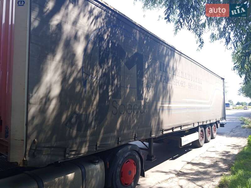 Тентованный борт (штора) - полуприцеп Krone SD 2014 в Киеве