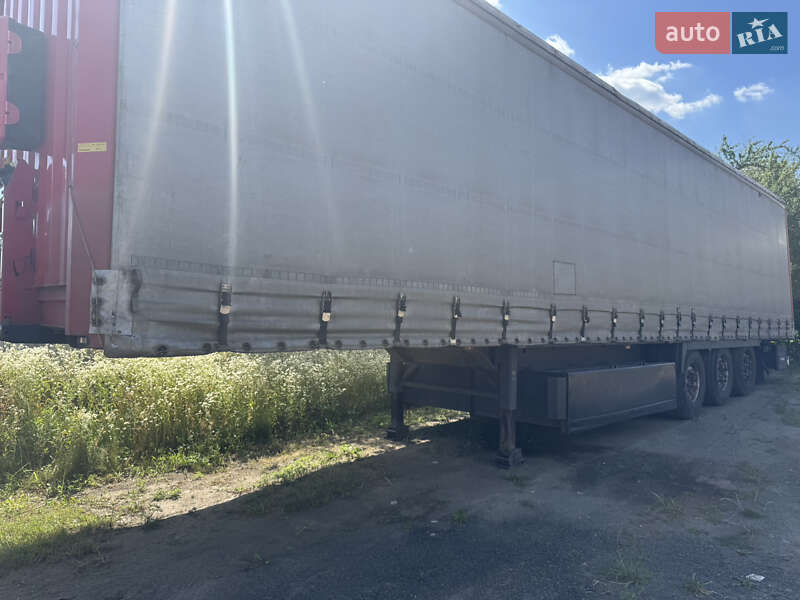 Тентованный борт (штора) - полуприцеп Krone SD 2013 в Маневичах