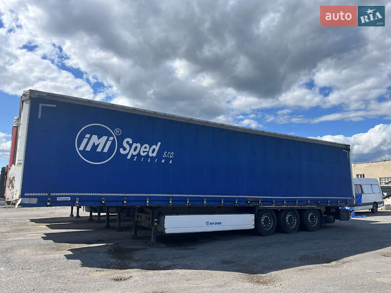 Тентованный борт (штора) - полуприцеп Krone SD 2015 в Иршаве