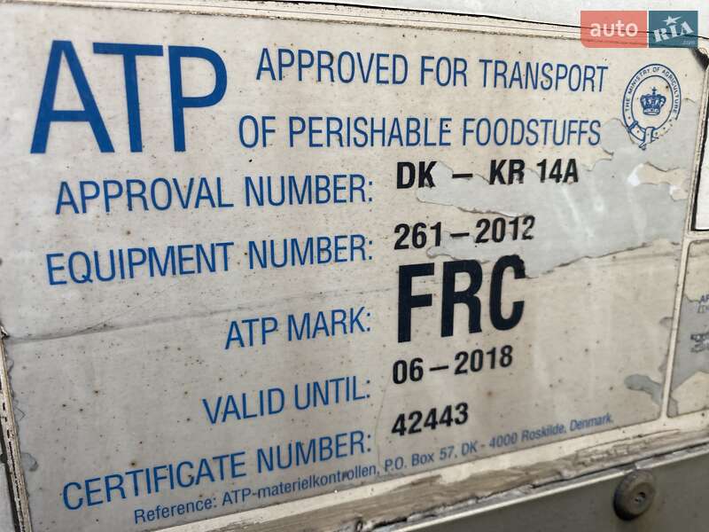 Рефрижератор полуприцеп Krone SD 2012 в Киеве