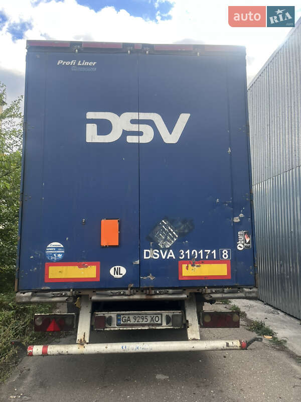 Тентованный борт (штора) - полуприцеп Krone SD 2011 в Черкассах