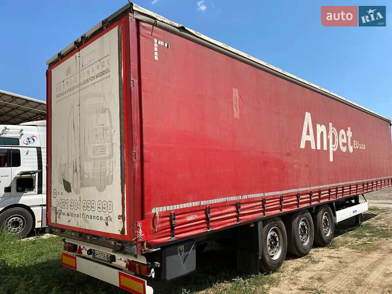 Тентований борт (штора) - напівпричіп Krone SD 2012 в Татарбунарах фото 2 Тентований борт (штора) - напівпричіп Krone SD 2012 в Татарбунарах