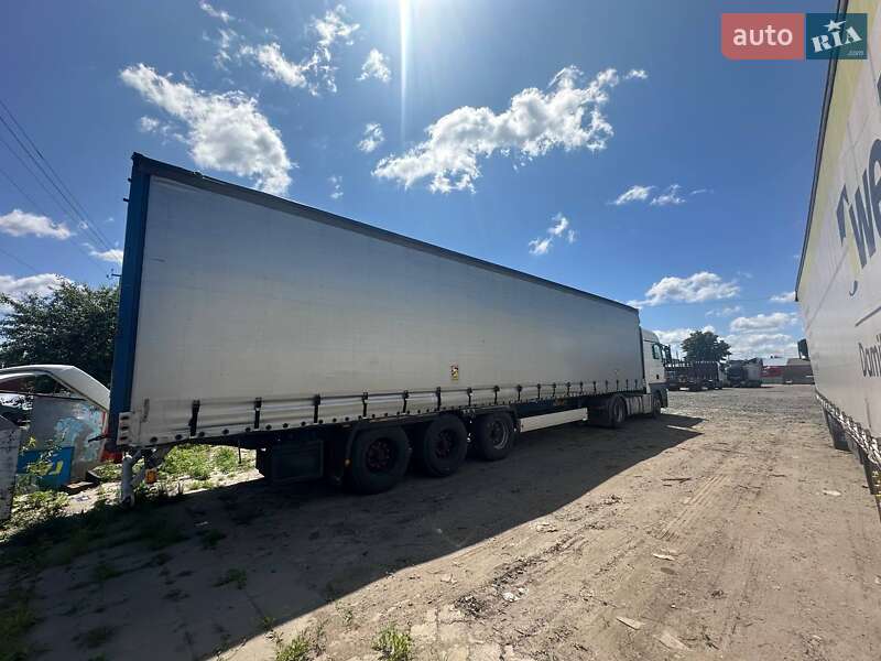 Тентований борт (штора) - напівпричіп Krone SD 2014 в Ковелі