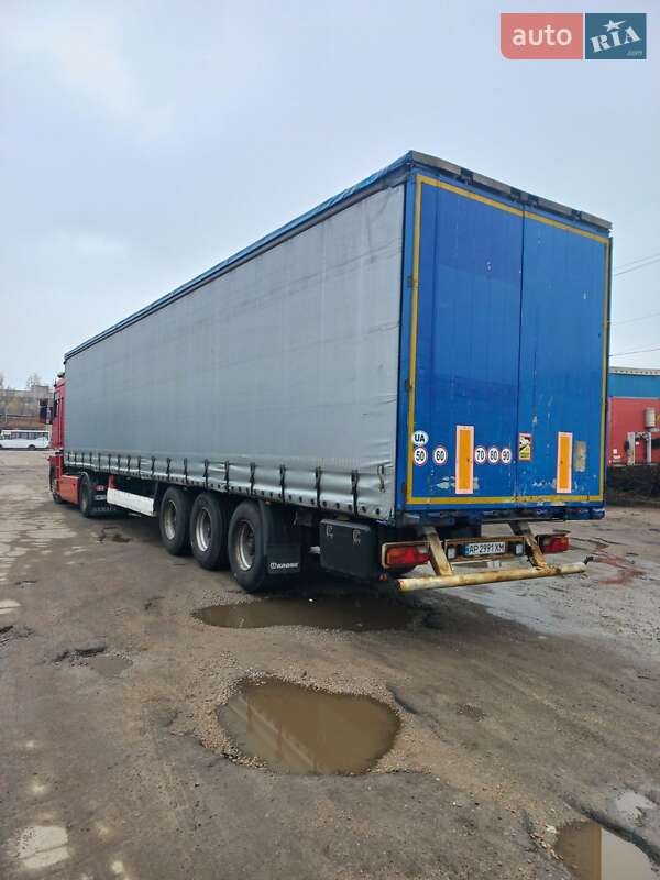 Тентованный борт (штора) - полуприцеп Krone SD 2011 в Запорожье фото 3 Тентованный борт (штора) - полуприцеп Krone SD 2011 в Запорожье