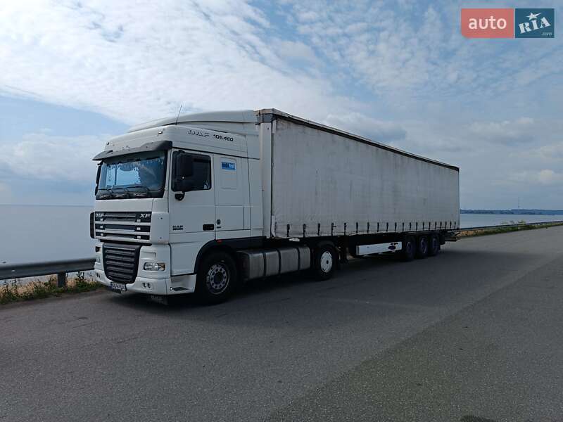 Тентованный борт (штора) - прицеп Krone SD 2010 в Буче