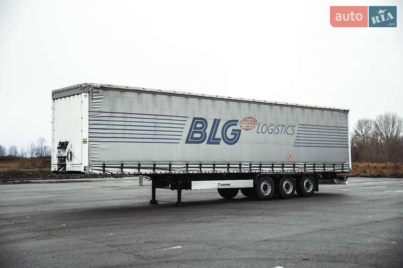 Тентованный борт (штора) - полуприцеп Krone SD 2013 в Харькове фото Тентованный борт (штора) - полуприцеп Krone SD 2013 в Харькове