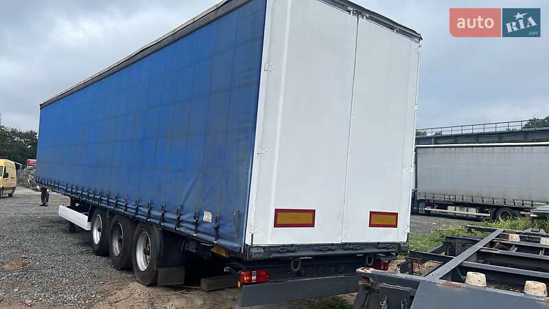 Тентованный борт (штора) - полуприцеп Krone SD 2006 в Ивано-Франковске фото 9 Тентованный борт (штора) - полуприцеп Krone SD 2006 в Ивано-Франковске