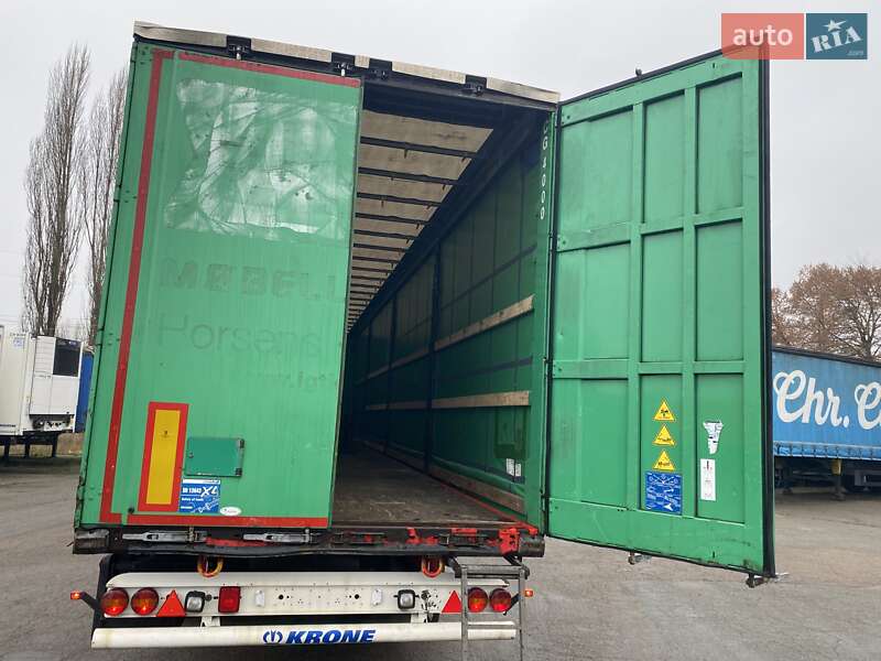 Тентованный борт (штора) - полуприцеп Krone SD 2017 в Киеве