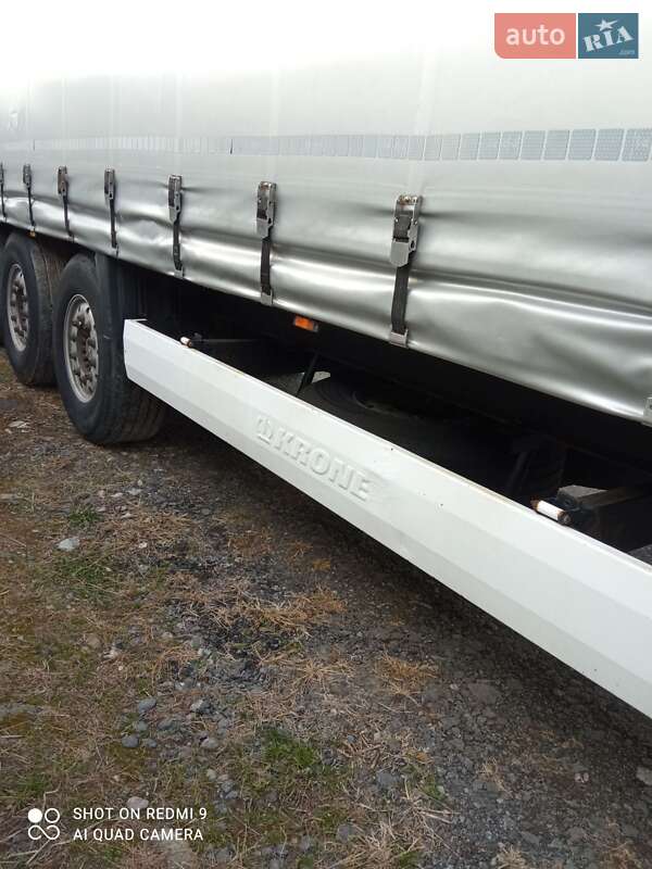 Тентованный борт (штора) - полуприцеп Krone SD 2007 в Киеве