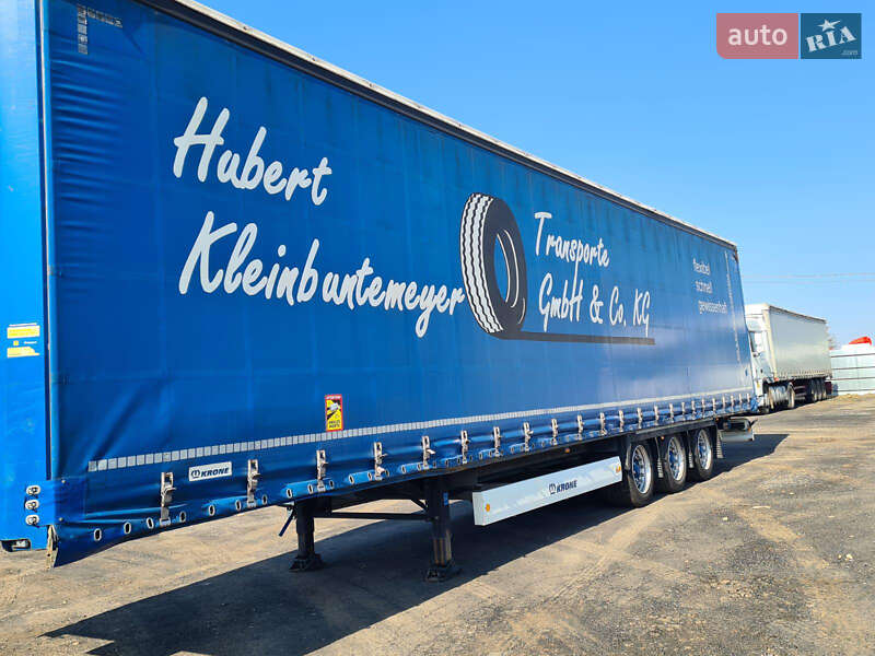 Тентованный борт (штора) - полуприцеп Krone SD 2015 в Долине