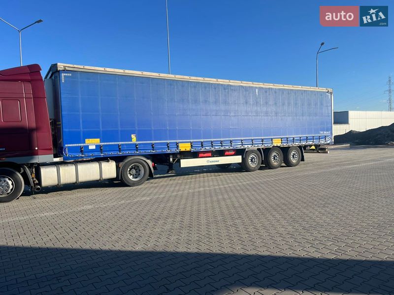 Тентованный борт (штора) - полуприцеп Krone SD 2013 в Луцке