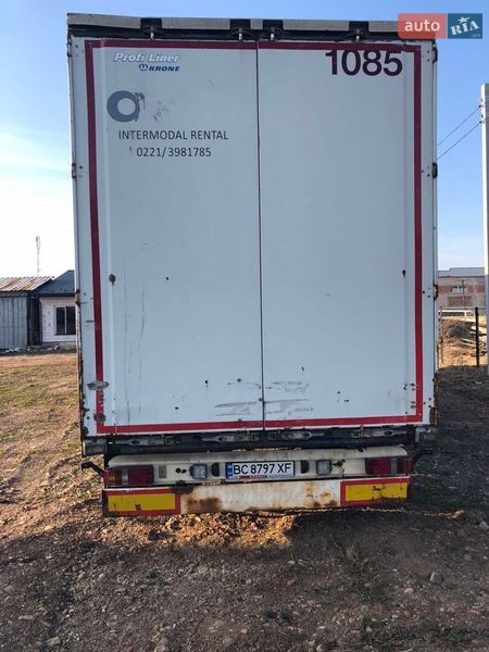 Тентований борт (штора) - прицеп Krone SD 2008 в Самборі