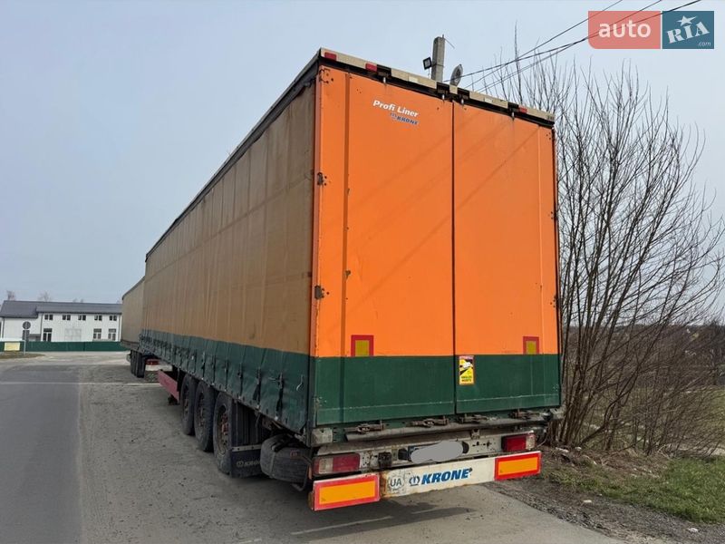 Тентований борт (штора) - напівпричіп Krone SD 2007 в Львові