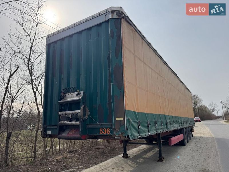 Тентований борт (штора) - напівпричіп Krone SD 2007 в Львові