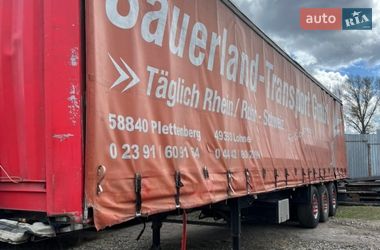 Тентованный борт (штора) - полуприцеп Krone SD 2008 в Черкассах