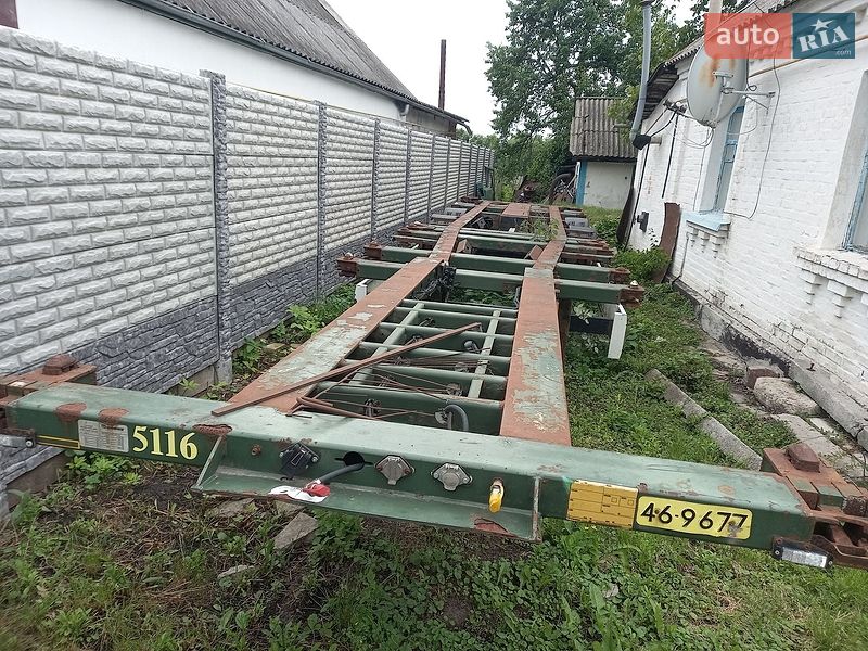 Контейнеровоз полуприцеп Krone SDC 27 2006 в Мироновке