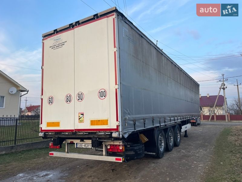 Тентований борт (штора) - напівпричіп Krone SDF 2010 в Долині фото 5 Тентований борт (штора) - напівпричіп Krone SDF 2010 в Долині