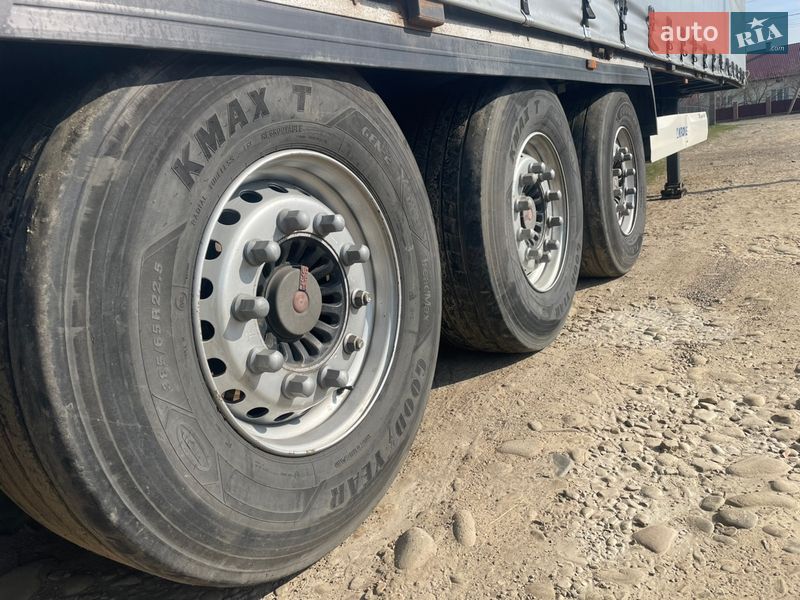 Тентований борт (штора) - напівпричіп Krone SDF 2010 в Долині фото 14 Тентований борт (штора) - напівпричіп Krone SDF 2010 в Долині