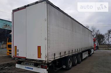 Тентований борт (штора) - напівпричіп Krone SDP 24 2007 в 