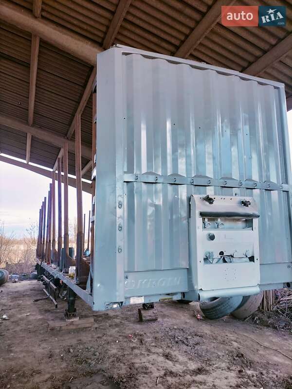 Лісовоз / Сортиментовоз - напівпричіп Krone SDP 24 2002 в Львові