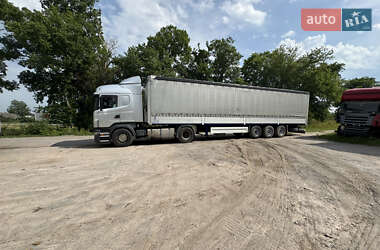 Тентований борт (штора) - напівпричіп Krone SDP 24 2002 в Калинівці