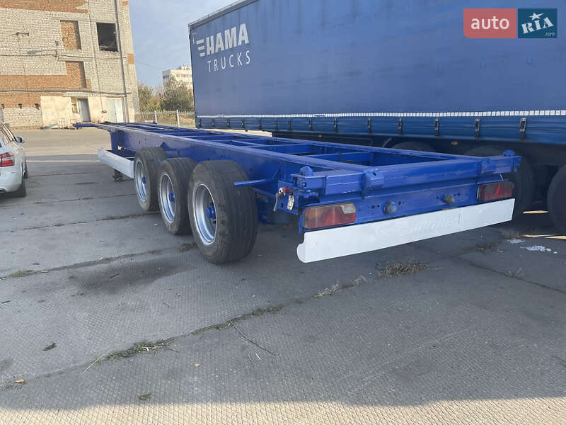 Контейнеровоз полуприцеп Krone SDP 27 2004 в 